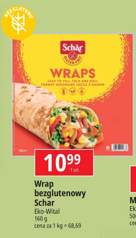 Wraps Schar promocja