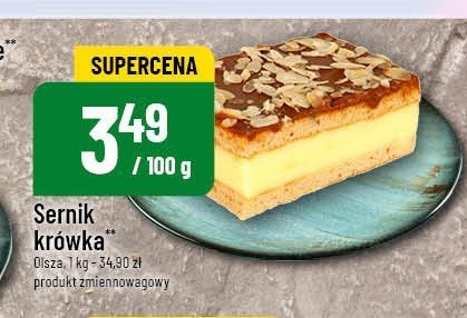 Ciasto krówka Olsza promocja