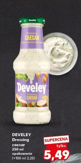 Dressing caesar Develey promocja w Kaufland