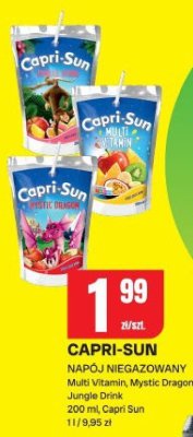 Napój Capri-Sun niegazowany promocja w Chorten