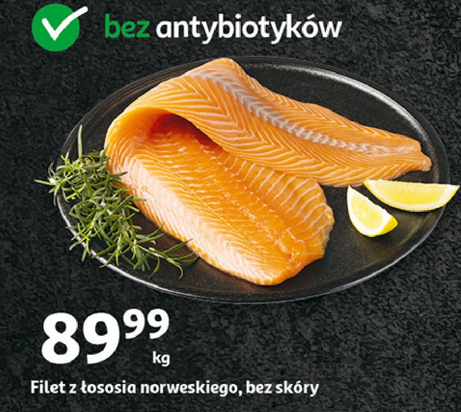 Łosoś norweski filet Auchan pewni dobrego promocja