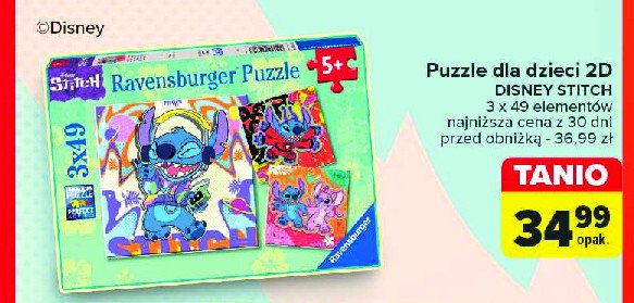 Puzzle stitch 2d Ravensburger promocja