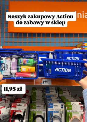Zabawka: koszyk zakupowy Action promocja w Action