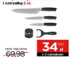 Komplet noży z deską AMBITION i ostrzałką 5 szt. promocja w Twój Market