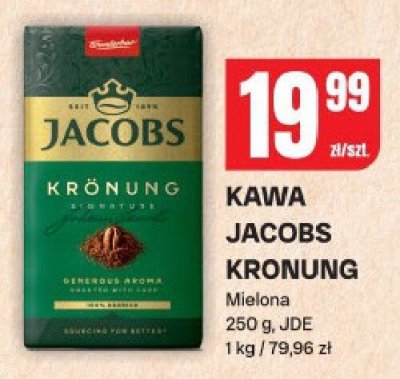 Kawa Jacobs Krönung Mielona promocja w Chorten