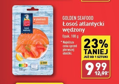 Łosoś wędzony Golden seafood promocja