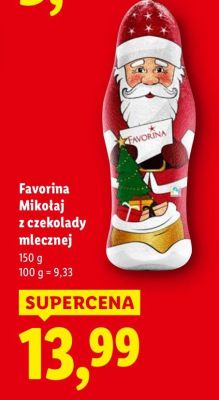 Mikołaj z czekolady promocja w Lidl