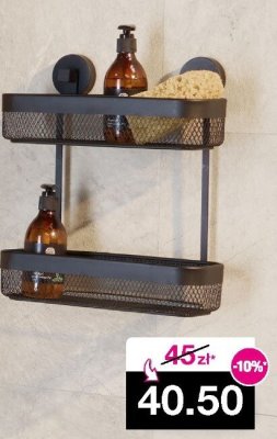 Półka prysznicowa promocja w Woolworth