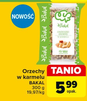 Orzechy w karmelu Bakal promocja