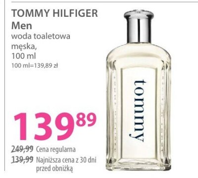 Perfumy TOMMY HILFIGER woda toaletowa męska promocja w Hebe