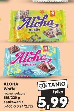 Wafle aloha nubile Cukry nyskie promocja