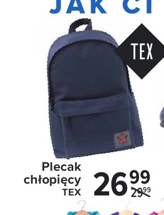 Plecak Tex promocja