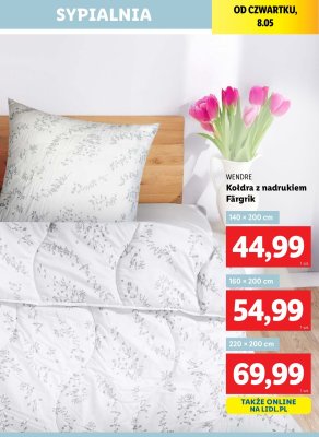 Kołdra fagrik 200 x 220 cm Wendre promocja