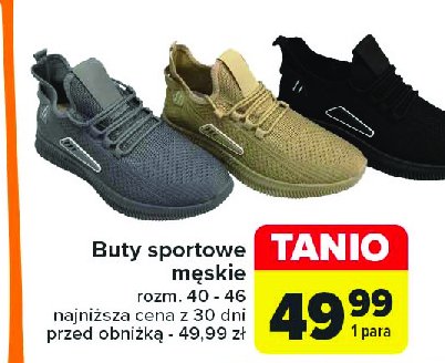 Buty sportowe męskie 40-46 promocja