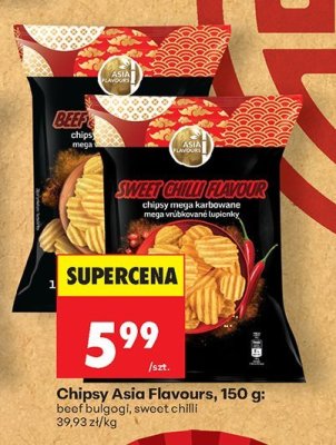 Chipsy sweet chilli promocja w Biedronka