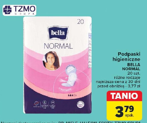 Podpaski BELLA NORMAL promocja