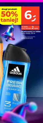 Żel pod prysznic Fresh Endurance 3 w 1 250ml promocja w Dealz