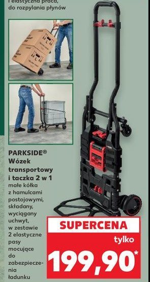 Wózek transportowy 50 kg Parkside promocja w Kaufland