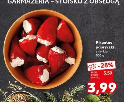 Papryczki pikantne z serem promocja