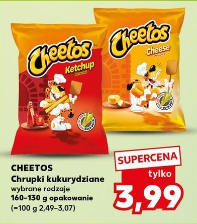 Chrupki o smaku sera Cheetos promocja