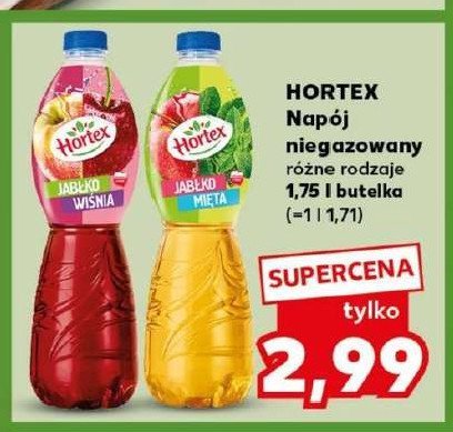 Napój jabłko-mięta Hortex promocja