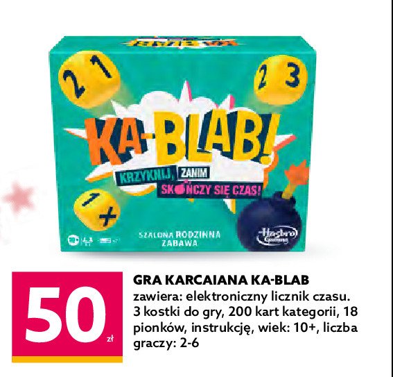 Gra ka-blab Hasbro gaming promocja