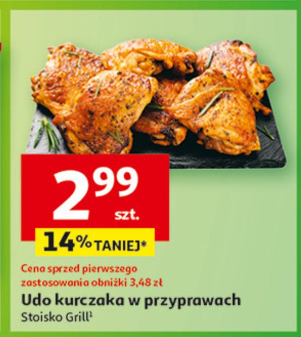 Udziec z kurczaka grill promocja w Auchan