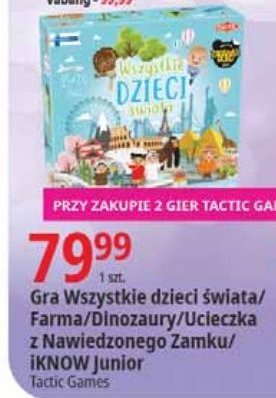 Gra ucieczka z nawiedzonego zamku Tactic promocja