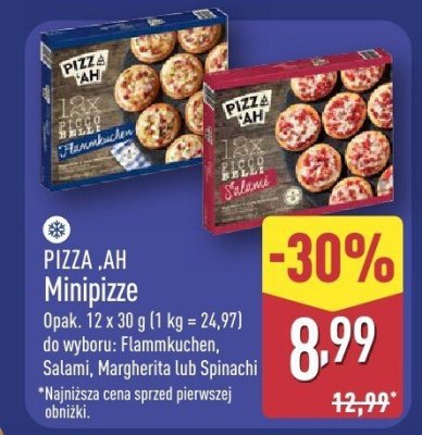 Minipizze salami promocja w Aldi