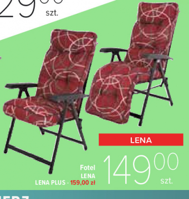 Fotel lena plus promocja