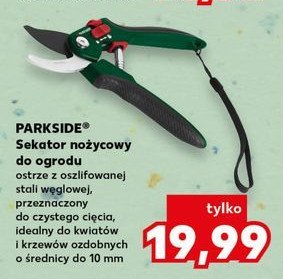 Sekator ogrodowy nożycowy Parkside promocja w Kaufland