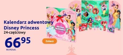 Kalendarz adwentowy Princess 24-częściowy promocja w Action
