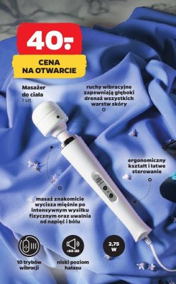 Masażer do ciała Hykker promocja w Netto