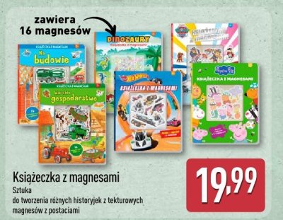 Książeczka z magnesami promocja w Aldi