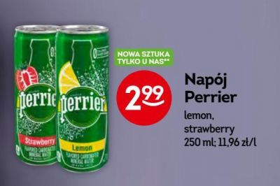 Napój lemon Perrier promocja