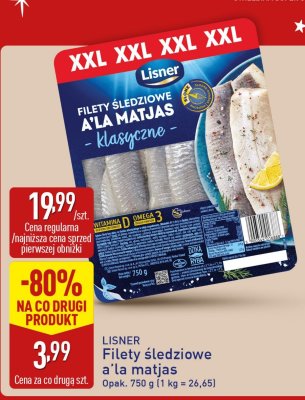 Filety śledziowe promocja w Aldi