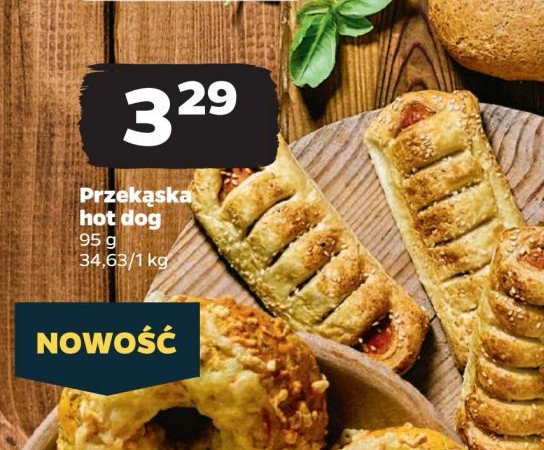 Przekąska hot dog promocja