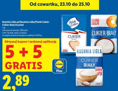 Cukier promocja w Lidl