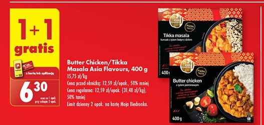 Butter chicken Asia flavours promocja