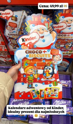 Kalendarz adwentowy Choco + Biscuits promocja w Intermarche