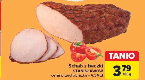 Schab z beczki Stanisławów promocja w Carrefour Market