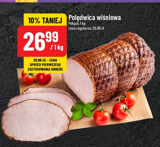 Polędwica wiśniowa Pekpol promocja