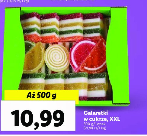 Galaretka w cukrze promocja
