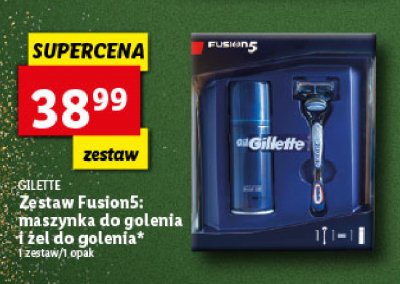 Żel do golenia 75 ml+ maszynka do golenia Gillette fusion 5 promocja