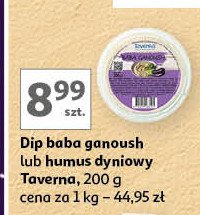 Hummus dyniowy Taverna promocja