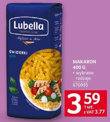 Makaron 艣widerki Lubella promocja