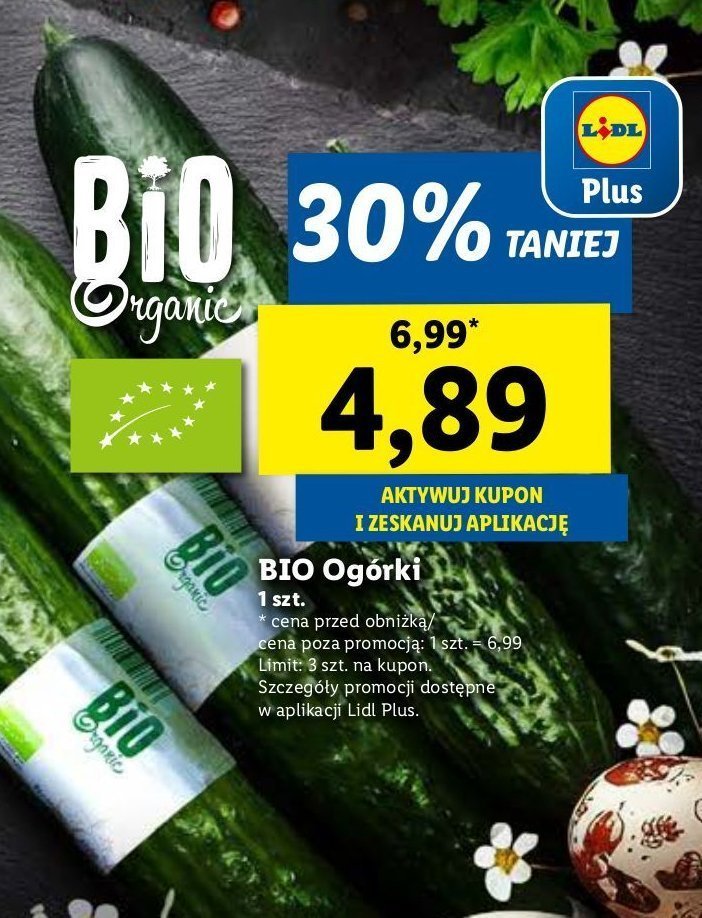 Og贸rki Bio organic promocja
