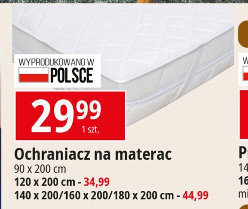 Ochraniacz na materac 120 x 200 cm promocja