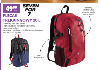 Plecak trekkingowy 20 l Seven for 7 promocja