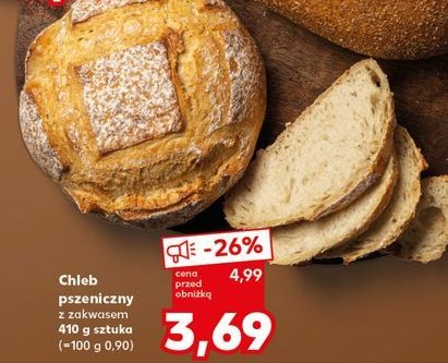 Chleb pszeniczny z zakwasem promocja